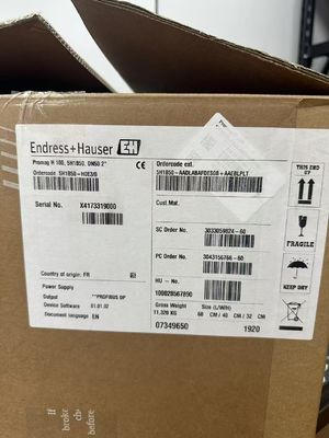Электромагнитный расходомер Endress Hauser 5H1B50-HOE3/0 с входом уровня 1x датчик FDU9x/8x