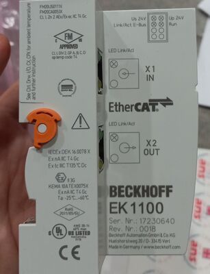 Сцепление Beckhoff EK1100 EtherCAT