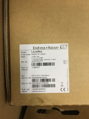 E+H FMP57-2TLM4/0 Levelflex направляемый радиолокационный радиолокатор