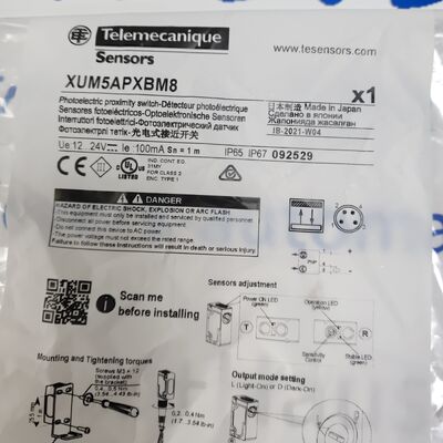 Миниатюрный диффузный фотоэлектрический датчик Telemecanique XUM5APXBM8