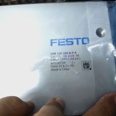 Компактный пневматический цилиндр Festo ADN-100-350-A-P-A